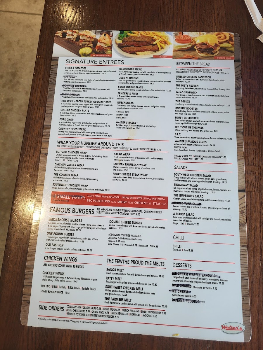Menu Walter's Coffee Shop By Sergio-5