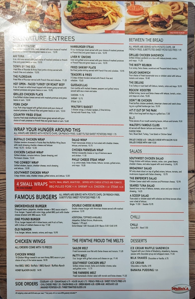 Menu Walter's Coffee Shop By Sergio-7