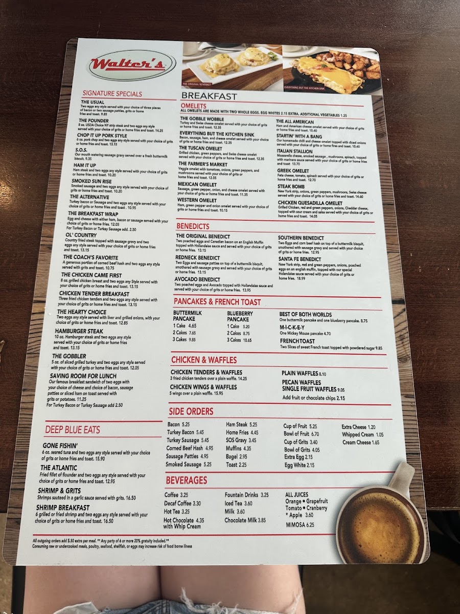 Menu Walter's Coffee Shop By Sergio-9